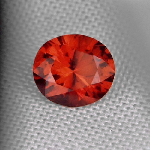 Cut, Color and Fire Orange Red Spessartite Garnet  Litnon.com