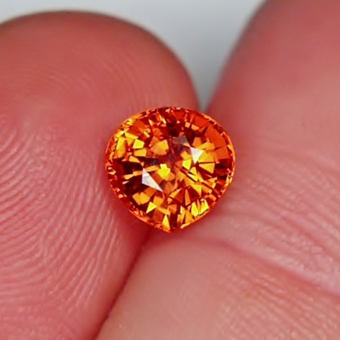 Color and Fire Mandarin Spessartite Garnet 2.42 ct  Litnon.com