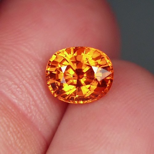 Color and Fire Mandarin Spessartite Garnet 3.10 ct  Litnon.com
