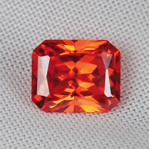 Fine Cutting Intense Orange Cubic Zirconia  Litnon.com