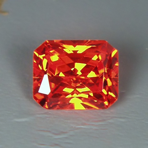 Fine Cutting Intense Orange Cubic Zirconia  Litnon.com