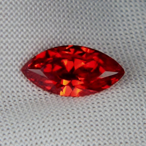 Fine Cutting Intense Orange Cubic Zirconia  Litnon.com