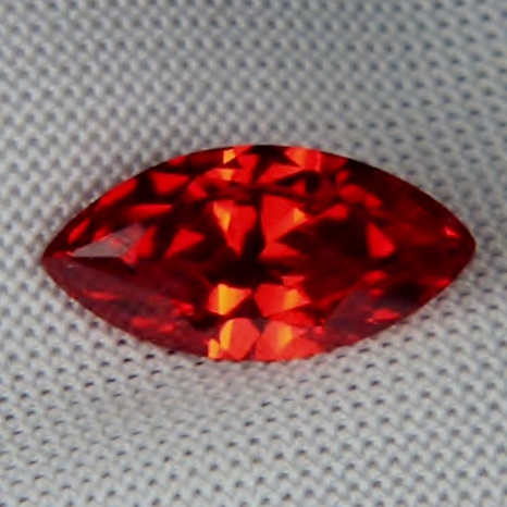 Fine Cutting Intense Orange Cubic Zirconia  Litnon.com
