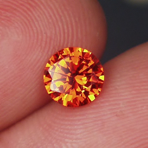 Fine Cutting Intense Orange Cubic Zirconia  Litnon.com