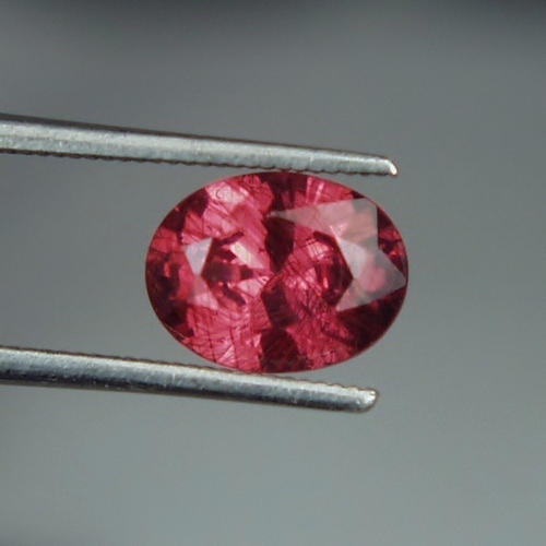 Rutile Inclusions Rhodolite Garnet Tanzania 1.45ct  Litnon.com