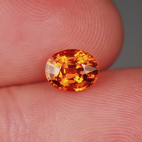 Color and Fire Mandarin Spessartite Garnet 1.91 ct  Litnon.com
