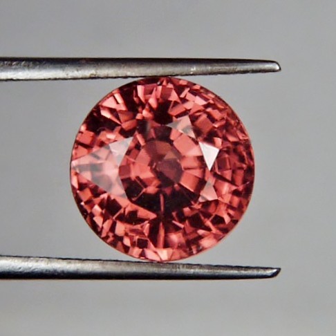 New Find Orange Pink Same Zircon Tanzania 5.35 ct  Litnon.com