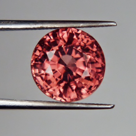 New Find Orange Pink Same Zircon Tanzania 5.35 ct  Litnon.com
