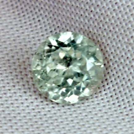 Brilliant Unheated ~ Untreated Light Green Montana Sapphire 2.42 ct  Litnon.com