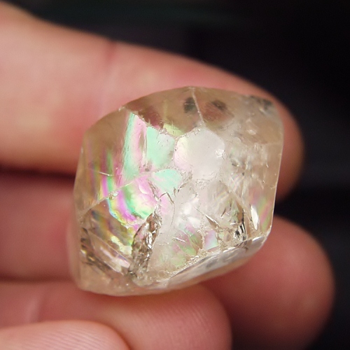 Rainbow Terminated Golden Topaz Crystal Pakistan 190ct  Litnon.com