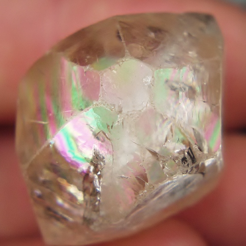 Rainbow Terminated Golden Topaz Crystal Pakistan 190ct  Litnon.com