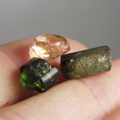 Clean Tourmaline Facet Rough Nigeria 14.23ct  Litnon.com