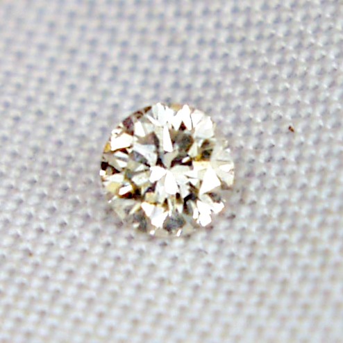 SI-2 Clarity Top Light Brown Natural Diamond 0.26 ct  Litnon.com