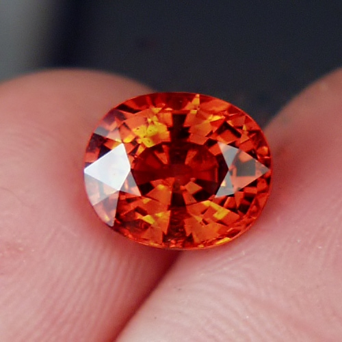 Classic Quality Spessartite Garnet Nigeria 4.56 ct  Litnon.com