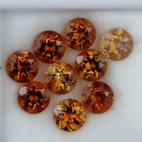 Bright and Well Cut Golden Orange Tourmaline Lot Kenya 15.73ct  Litnon.com