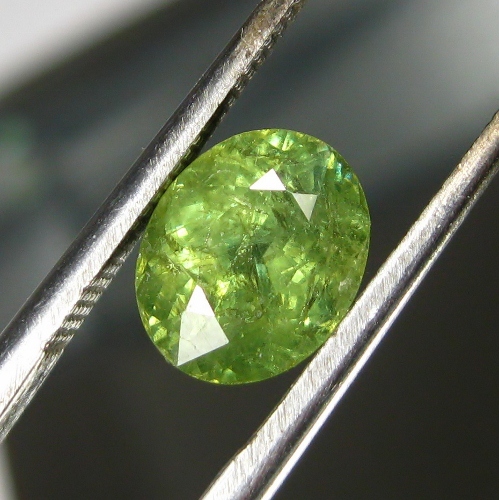 Bright and Pretty Natural Demantoid Garnet Namibia  Litnon.com