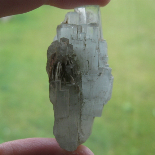 Blue Terminated Aquamarine Beryl Crystal Pakistan  Litnon.com