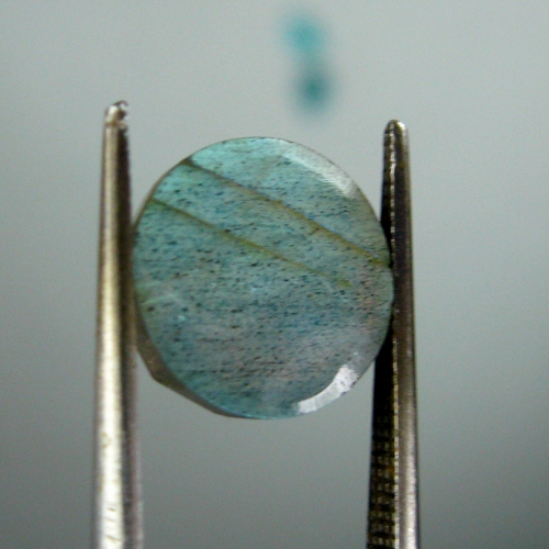 Rose Cut Cabochon Labradorite Pair Finland 8.94 ct twGLI Litnon.com