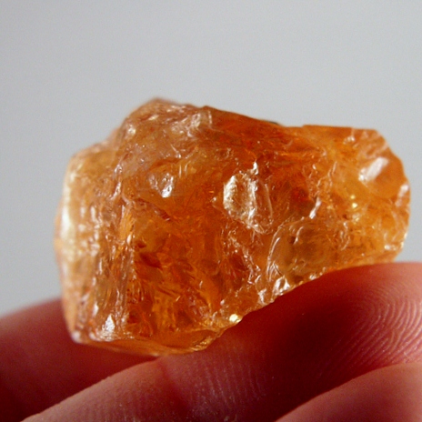 Big and Clean Citrine High Facet Rough Brazil 99ct  Litnon.com