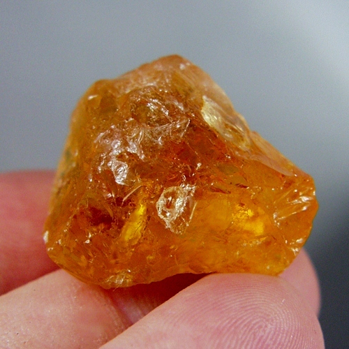 Big and Clean Citrine High Facet Rough Brazil 99ct  Litnon.com