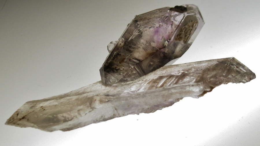Brandberg Amethyst Twinned Skeletal Scepter Quartz  Litnon.com