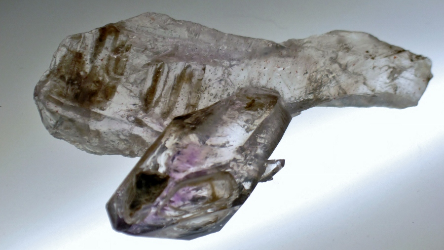Brandberg Amethyst Twinned Skeletal Scepter Quartz  Litnon.com