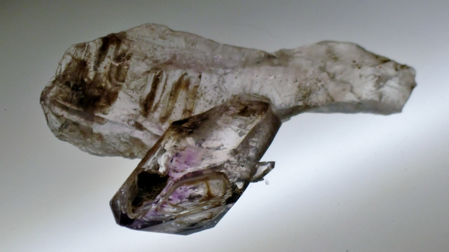 Brandberg Amethyst Twinned Skeletal Scepter Quartz  Litnon.com