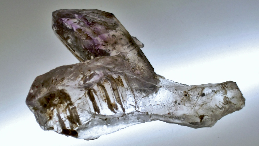 Brandberg Amethyst Twinned Skeletal Scepter Quartz  Litnon.com
