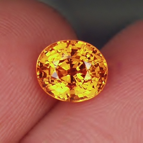 Color and Fire Mandarin Spessartite Garnet 2.91 ct  Litnon.com