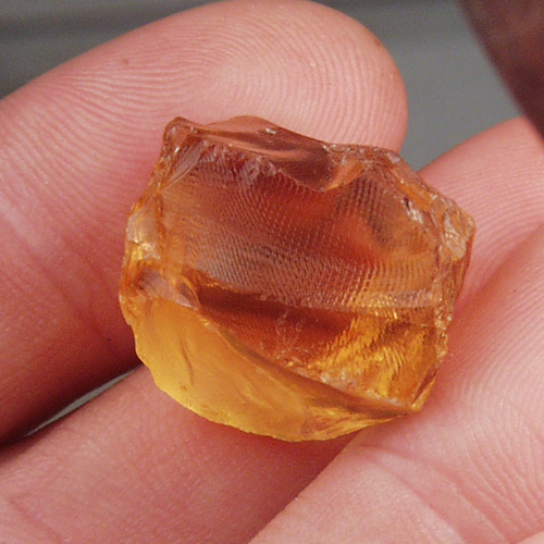 Big and Clean Citrine High Facet Rough Brazil 42ct  Litnon.com