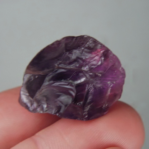 Big and Clean Amethyst High Facet Rough Brazil 75ct  Litnon.com