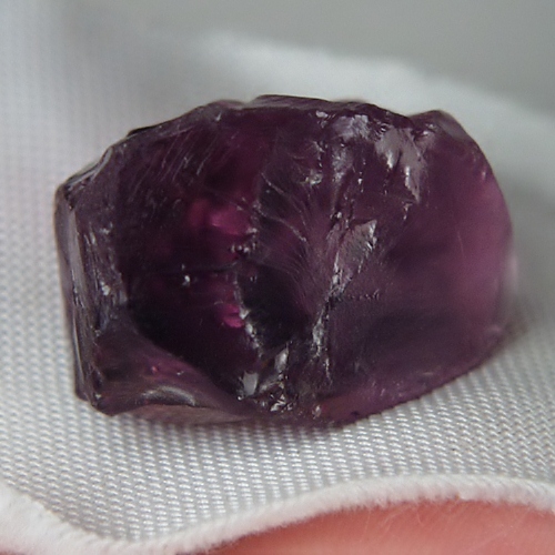 Big and Clean Amethyst High Facet Rough Brazil 75ct  Litnon.com