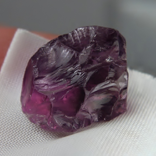 Big and Clean Amethyst High Facet Rough Brazil 75ct  Litnon.com