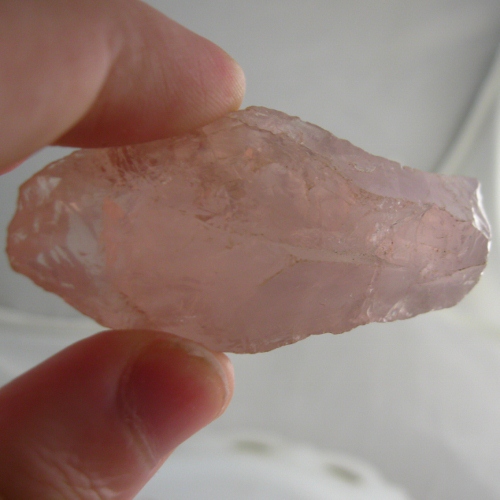 Fine Color Rose Quartz Facet Rough Brazil 432 ct  Litnon.com