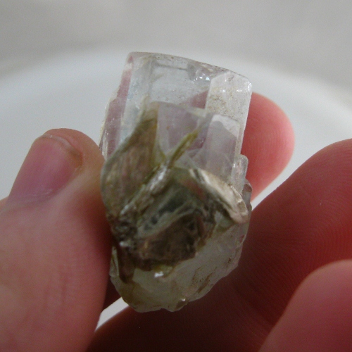 Terminated Aquamarine Beryl Crystal Specimen Pakistan  Litnon.com