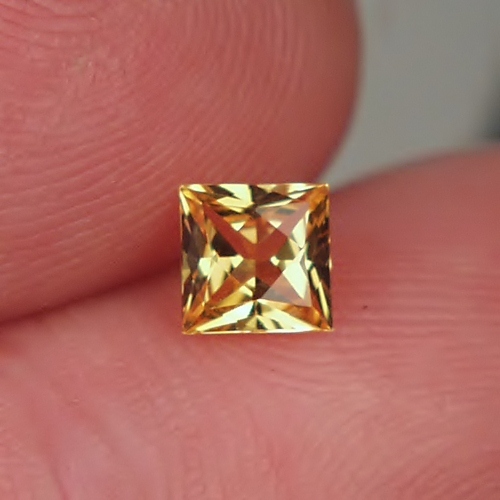 Quality Color and Cut Rich Golden Yellow Montana Sapphire  Litnon.com