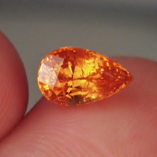  Color Orange Mandarin Spessartite Garnet 1.68 ct  Litnon.com