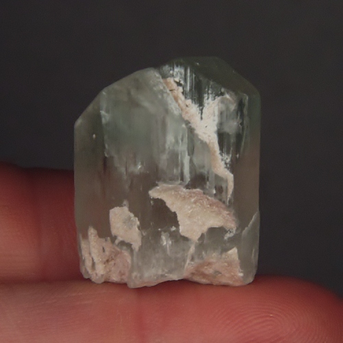 Terminated Spodumene - Kunzite Crystal Specimen 97.5ct  Litnon.com