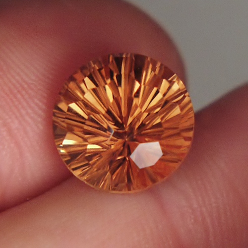 Color and Fine Cutting Bright Sherry Topaz Brazil 9.47 ct  Litnon.com