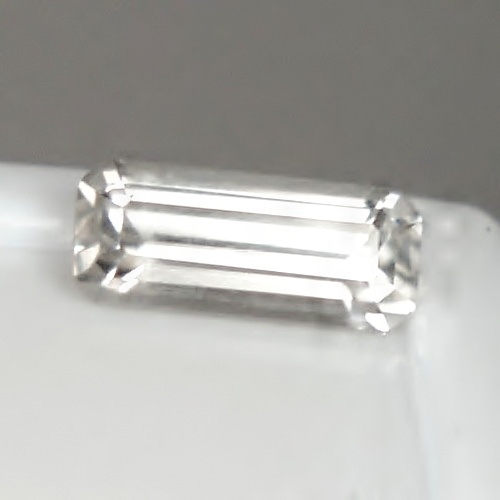 Ultra Rare Collectors Faceted Scolecite Gemstone 1.63  Litnon.com