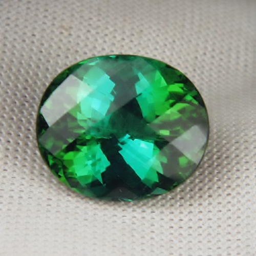 Fine Color and Cut Kelly Green Tourmaline Brazil 8.48 ct  Litnon.com