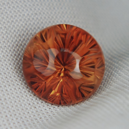 Color and Fine Cutting Bright Sherry Topaz Brazil 11.10 ct  Litnon.com