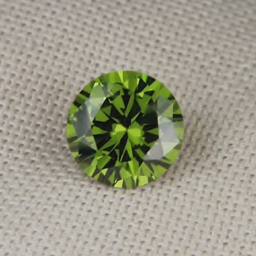 Fine Cutting Demantoid Green Cubic Zirconia  Litnon.com