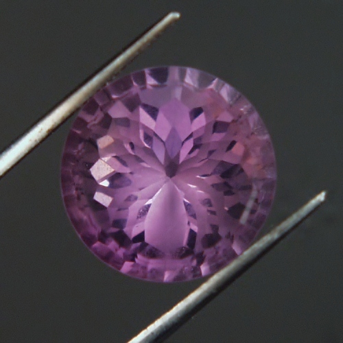 Unique Bolivia Amethyst with Spider Gemstone 5.78ct  Litnon.com
