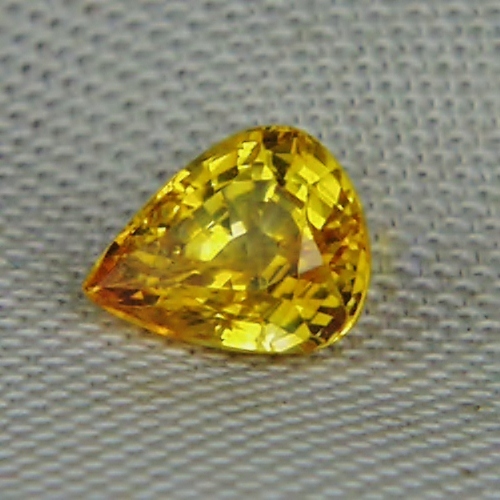 Fine Color Rich Golden Yellow Sapphire Sri Lanka 1.58 ct  Litnon.com