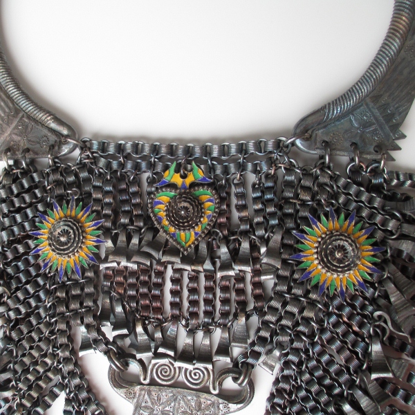 Antique Hand Made Traditional Hmong Ceremonial Necklace Laos  Litnon.com