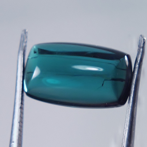 Fine Color Indicolite Tourmaline Cab Afghanistan 3.20 ct  Litnon.com
