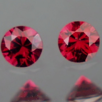 Rare Arizona Chrome Pyrope Ant Hill Garnet Pair  Litnon.com