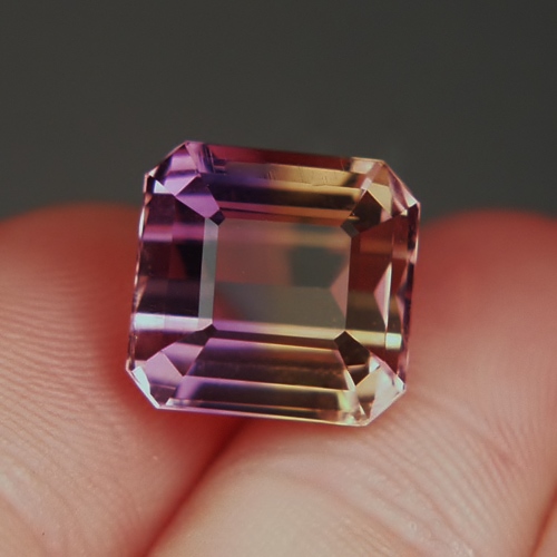 Big and Bright Natural Bolivian Ametrine 14.85ct  Litnon.com