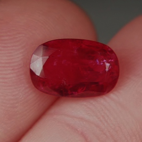 Rare Unheated - Untreated Superb Color South East Asia Ruby 4.26ct  Litnon.com